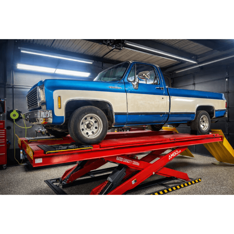 Amgo DX-12A, 6 Ton Double Scissor Alignment Lift