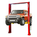 OH-15, 7.5 Ton 2 Post Car Lift by Amgo With Car Front View