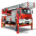 PRO-40, 20 Ton 4 Post Truck Lift by Amgo  Side View with Truck 
