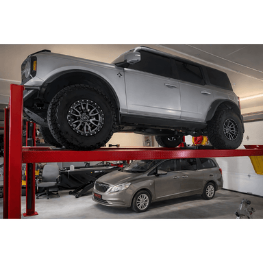 Amgo PRO 12SX 12,000lb 4 Post Lift - with New Ford Bronco customer install