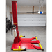 SML-7 Single Post Car Lift - 7,000 lb Side View