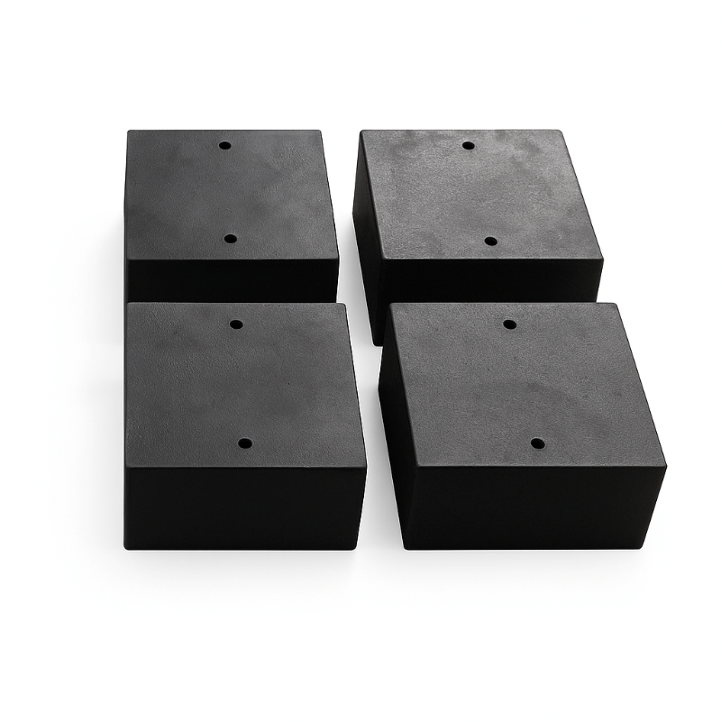 XL-9F, 9000lb In Ground Scissor Lift - Full Rise Rubber Pads View