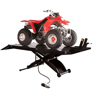 Atlas ACL XLT Motorcycle/ATV Lift - Side View