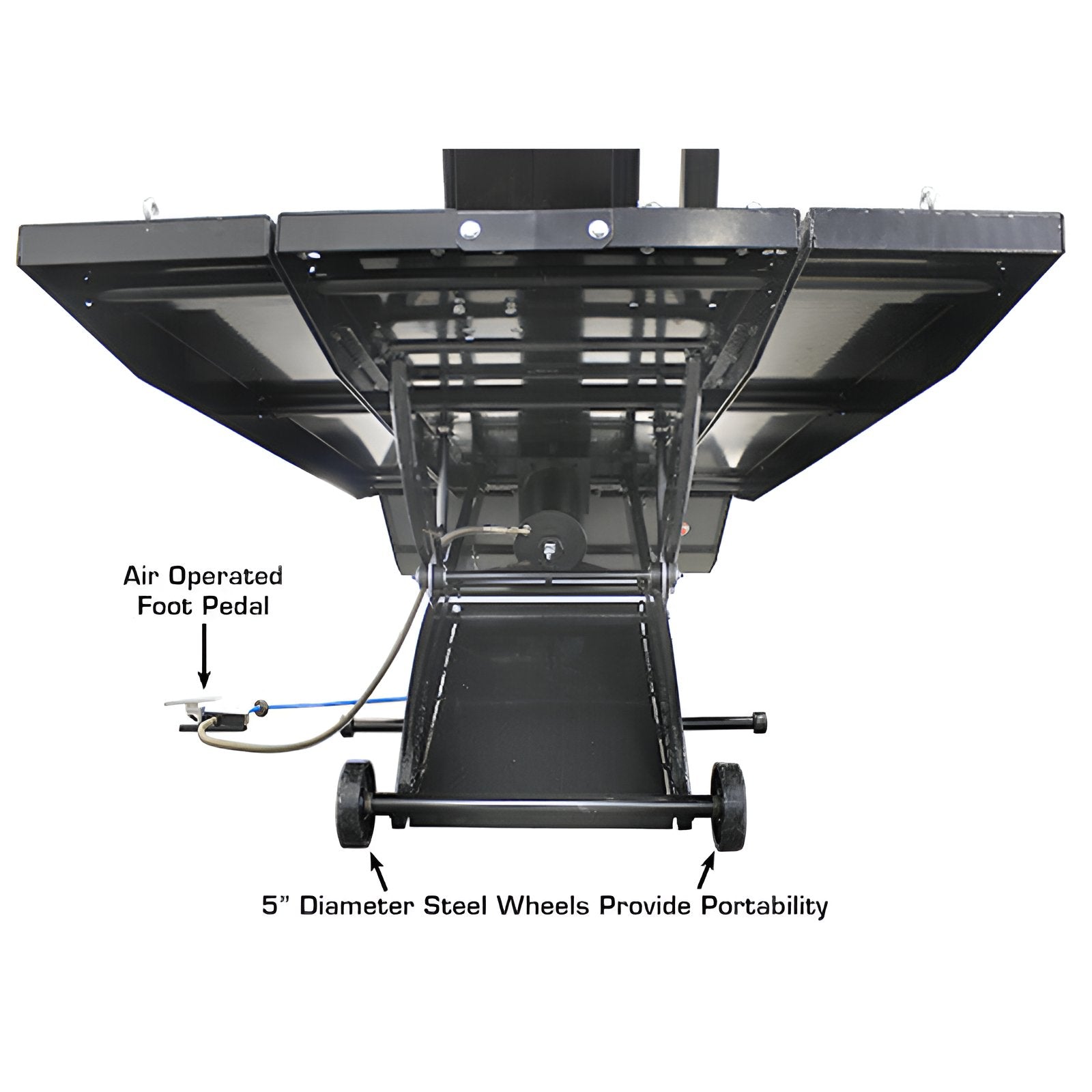 ACL XLT Motorcycle/ATV Lift Lower Part View