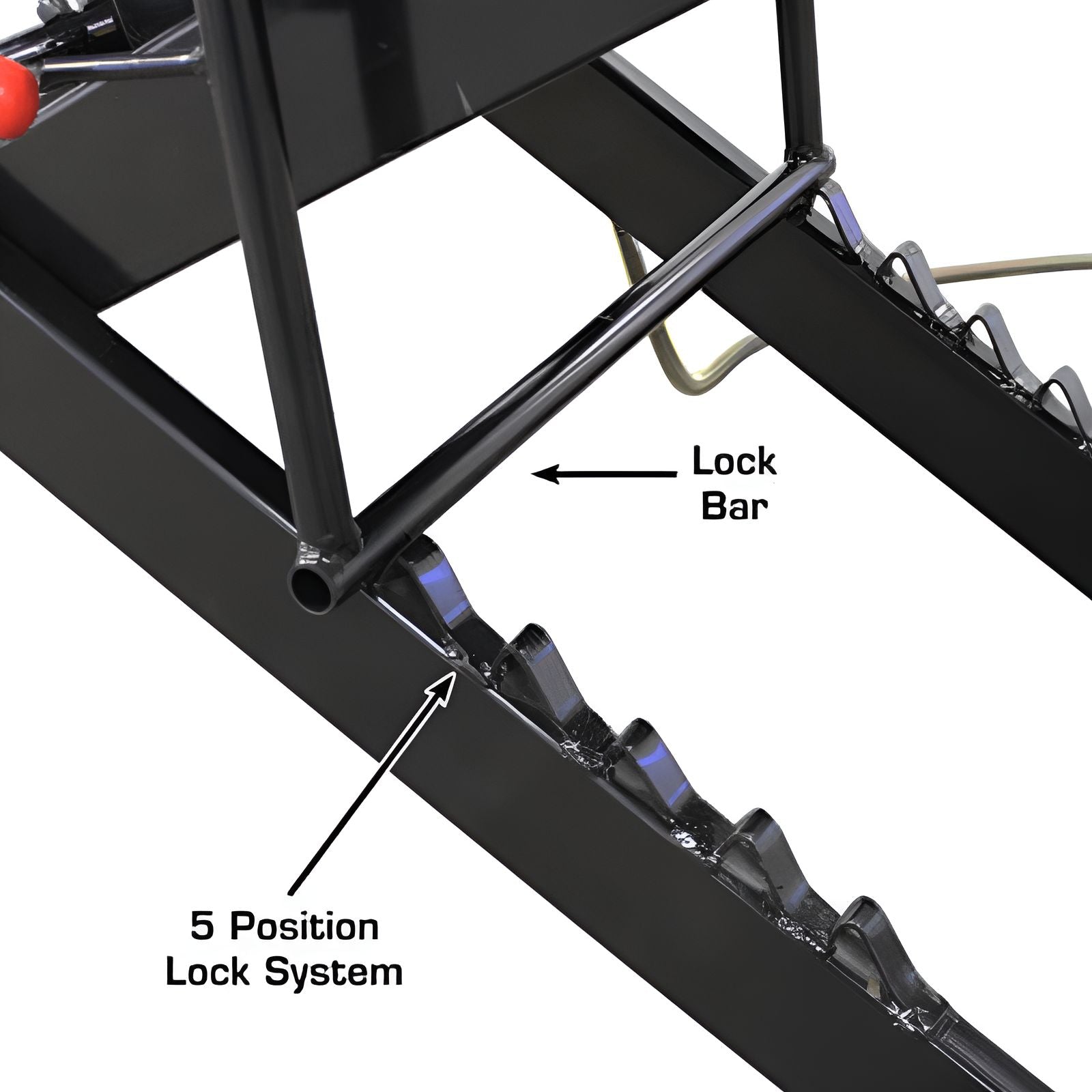 ACL XLT Motorcycle/ATV Lift Lock Bar View