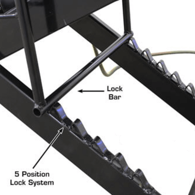 Motorcycle Lift ACL - Lock View