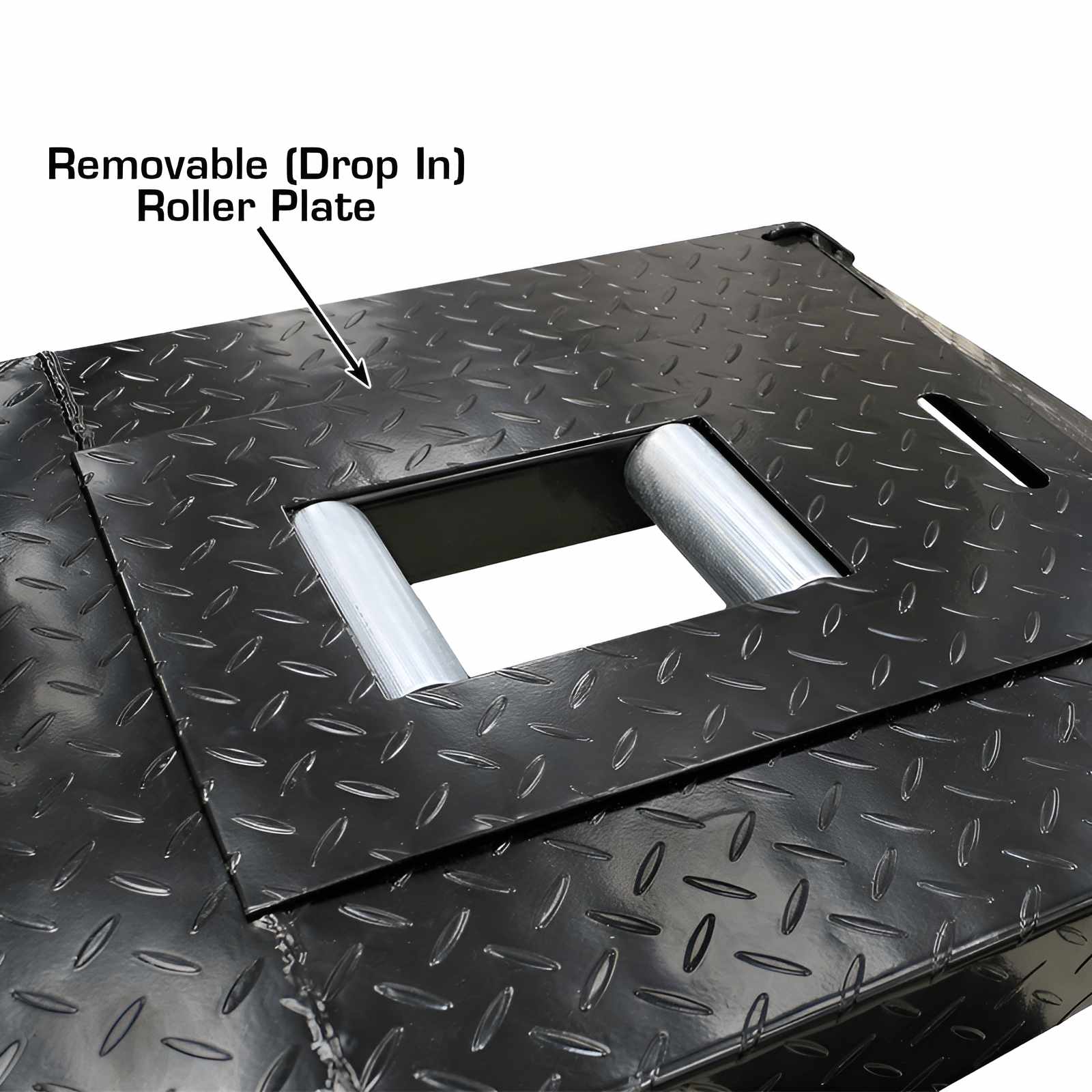 Roller Plate View ACL Motorcycle Lift w/ Roller Plate