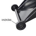 ACL Motorcycle Lift w/ Roller Plate Steel Plate View