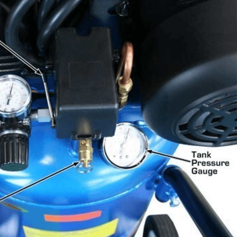 Air Compressor AF2 - Pressure Tank View