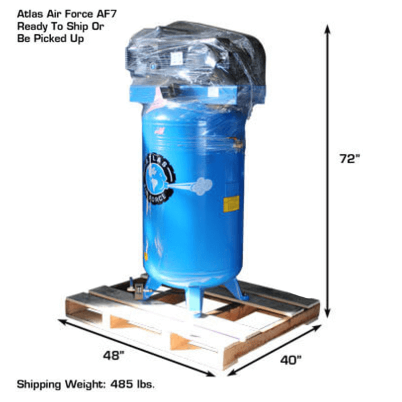 Atlas AF7 Air Compressor - Package View