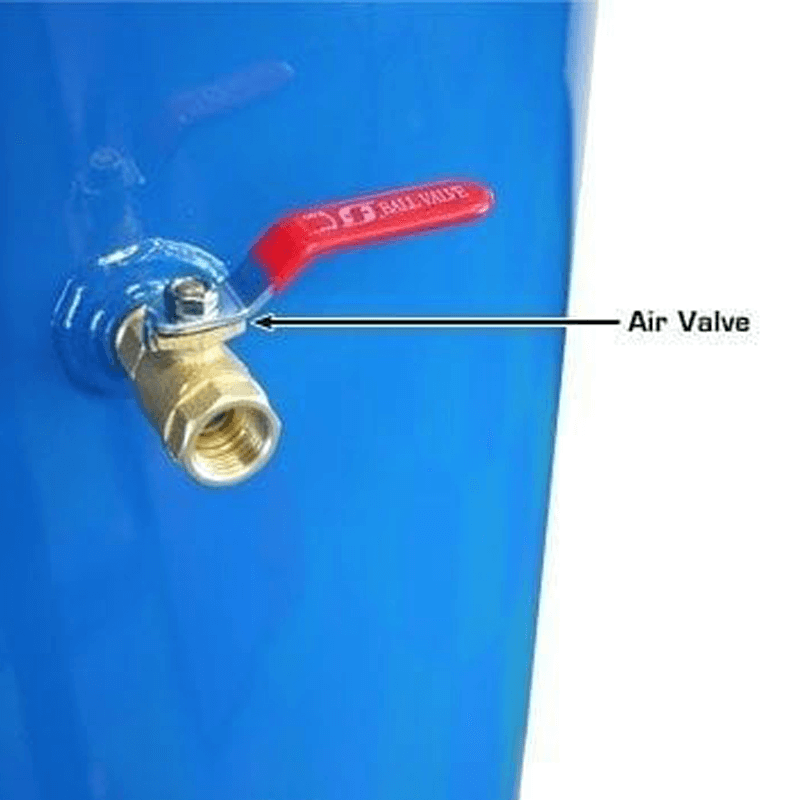 Air Compressor AF8 - Air Valve View