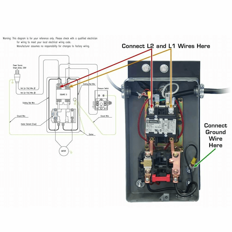 Atlas AF8 Air Compressor - Guide View