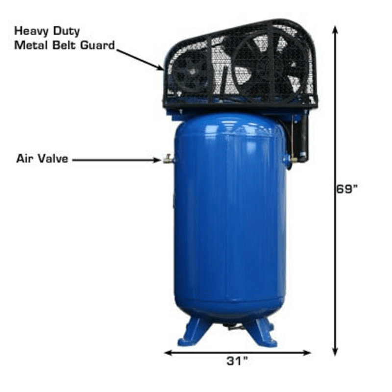 Atlas AF8 Air Compressor - Rare View