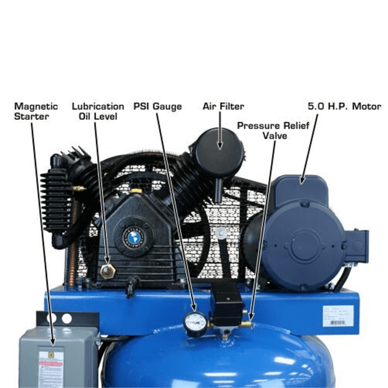 Air Compressor AF8 - Specs View