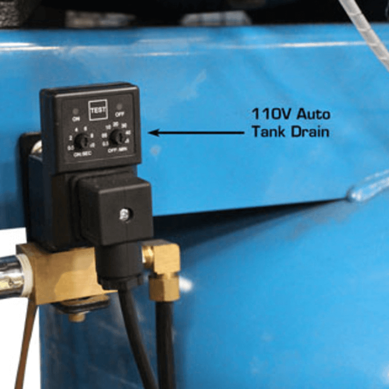 Air Compressor AF9PLUS-17 - Tank Drain View