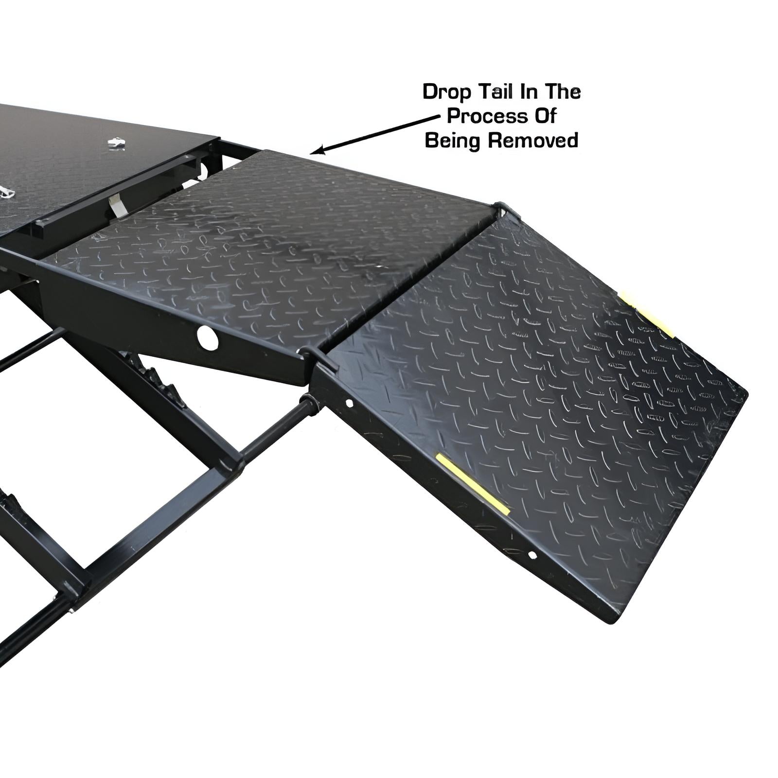Atlas Cyclelift Motorcycle Lift - Tail Part View