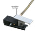 Atlas Cyclelift Motorcycle Lift - Foot Pedal View