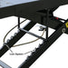 Atlas Cyclelift Motorcycle Lift - Lock System View