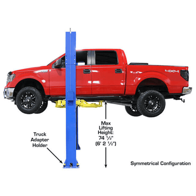 PRO-9D Post Lift - Side View