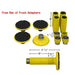 PRO 9D 9,000 lb Overhead 2-Post Lift - Adapters View