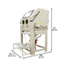 Sandblast Cabinet PSBC990 - Side View