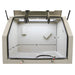 Atlas PSBC990 Pressurized Large Sandblast Cabinet w/ Vacuum - Inner View