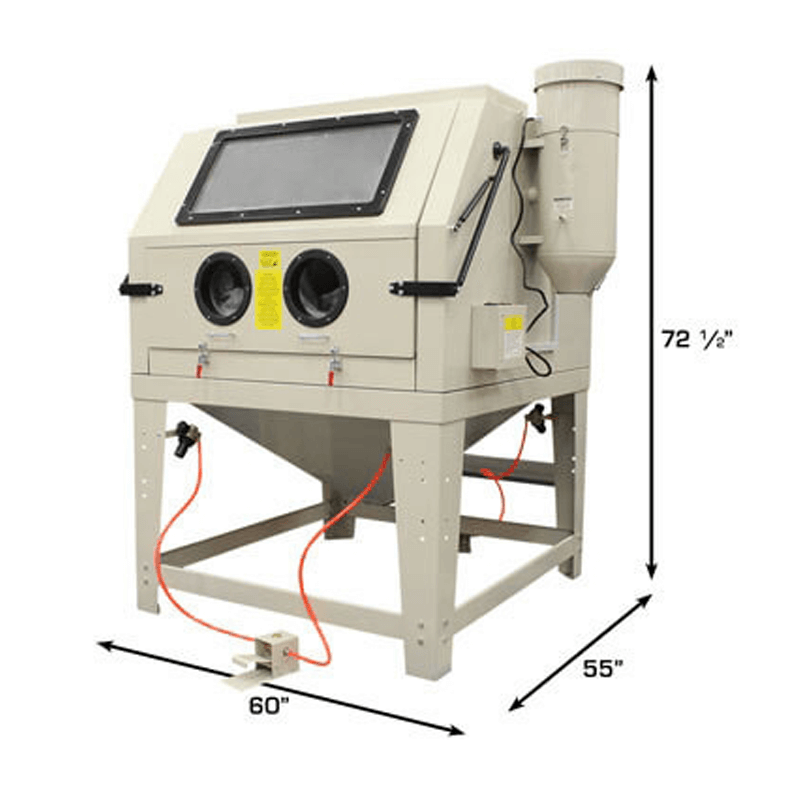 Sandblast Cabinet SBC1200 - Side View