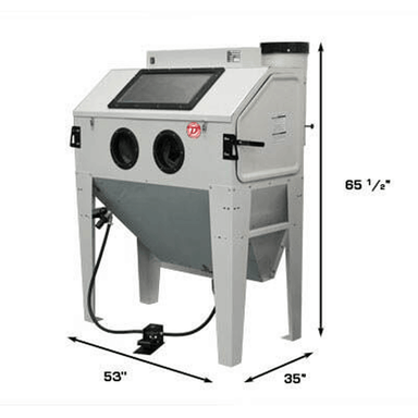 Sandblast Cabinet SBC420 - Side View