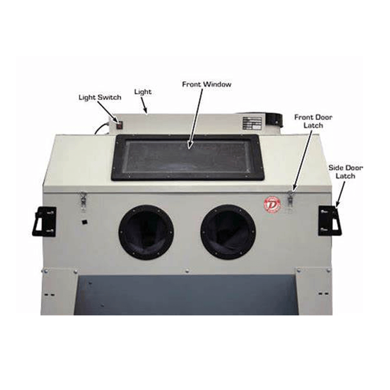 SBC420 Sandblast Cabinet by Atlas - Specs View