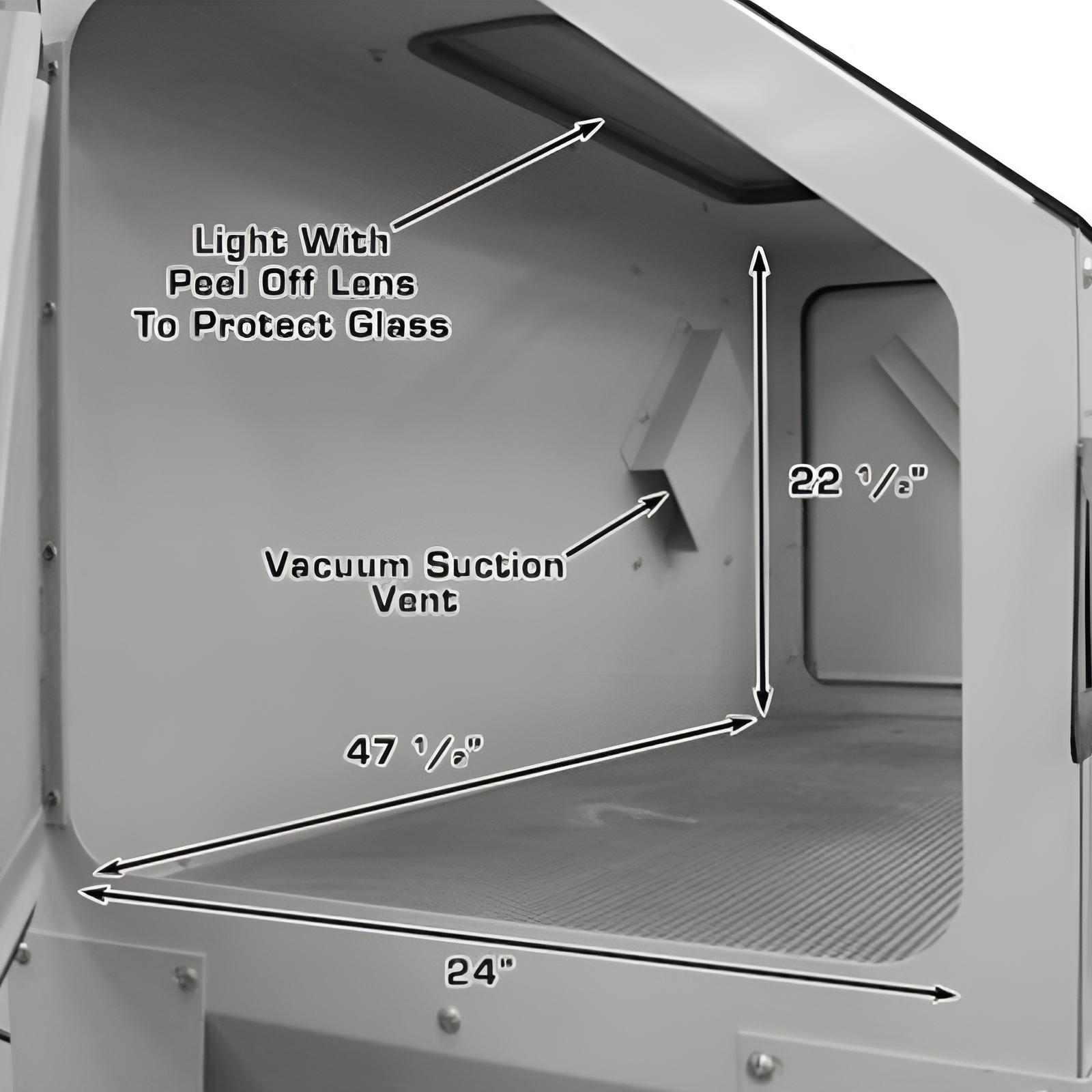 SBC420 Sandblast Inner View