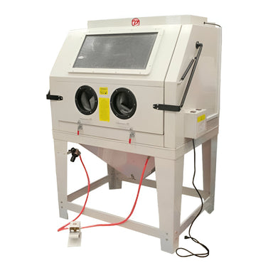 Atlas SBC990 Large Sandblast Cabinet w/ Vacuum - Side View