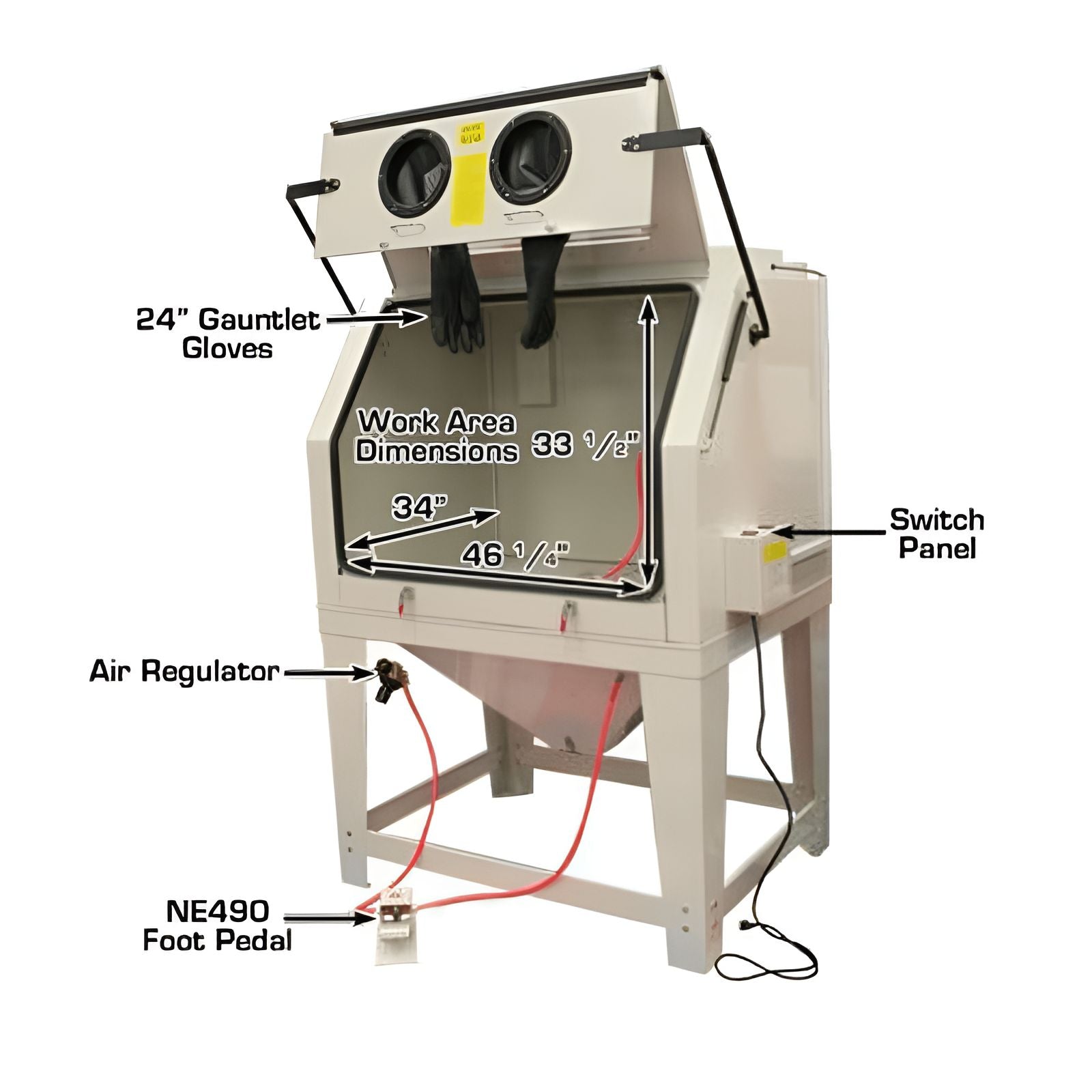 Atlas SBC990 Side View with Labels