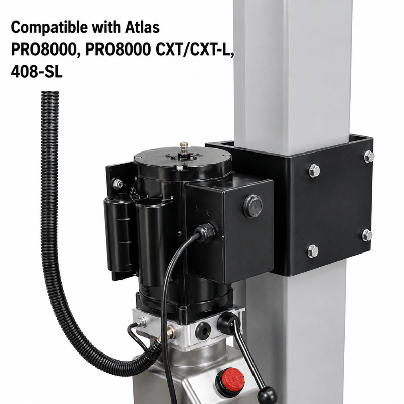 40802 Optional Motor Bracket along with the Tank View