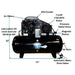 Atlas AF10 2-Stage 10HP 1 Phase Compressor w/ Plus Package - Side View with Labels
