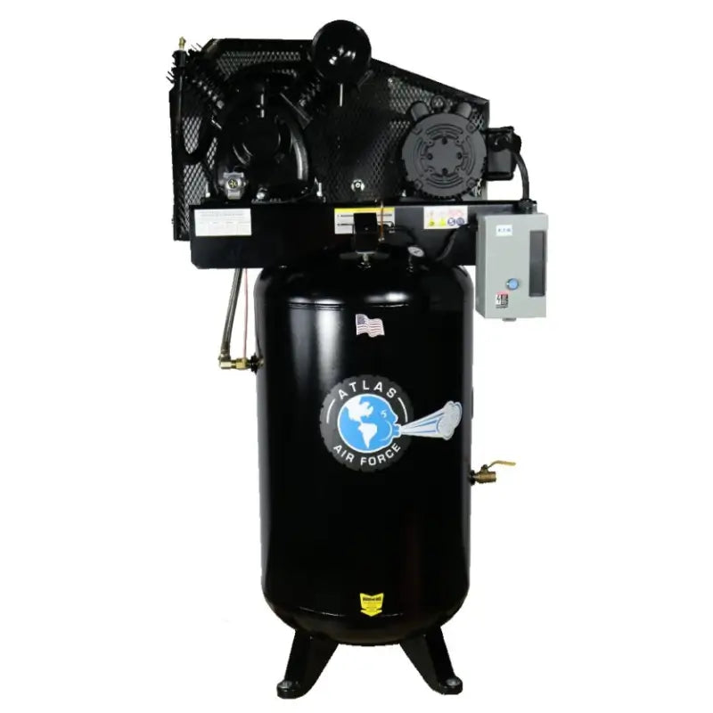 AF8 2-Stage Commercial Air Compressor by Atlas  Front View