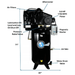 Atlas AF8P 5HP Dimension and Diagram View