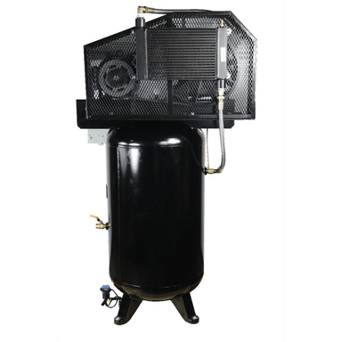 AF8P 5HP 80 Gallon Air Compressor with Plus Package by Atlas  Back View
