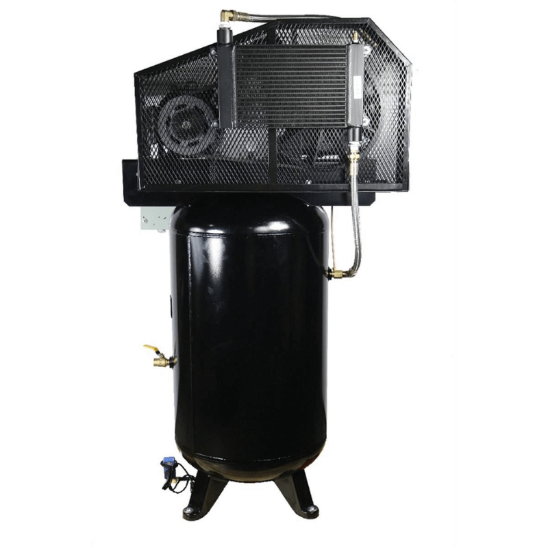 AF8P 5HP 80 Gallon Air Compressor with Plus Package by Atlas  Back View
