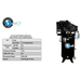 Atlas AF9P 7.5HP 80 Gallon Air Compressor with Plus Package Diagram View