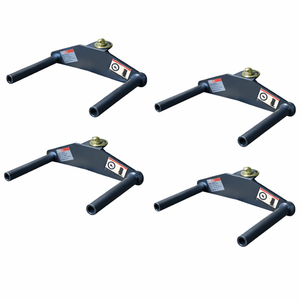 Atlas 20806 2 Post Support Adapters, Fixed Width - Set of 4