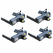 Atlas ATEATPK-20807-4 Fork Adapter Set For 2-Post Lifts, Adjustable Width (Set of 4)
