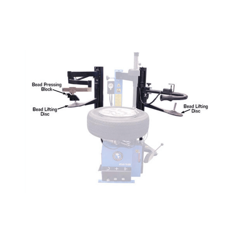 Atlas DAA-SA 200 Series Dual Assist Arms Parts View