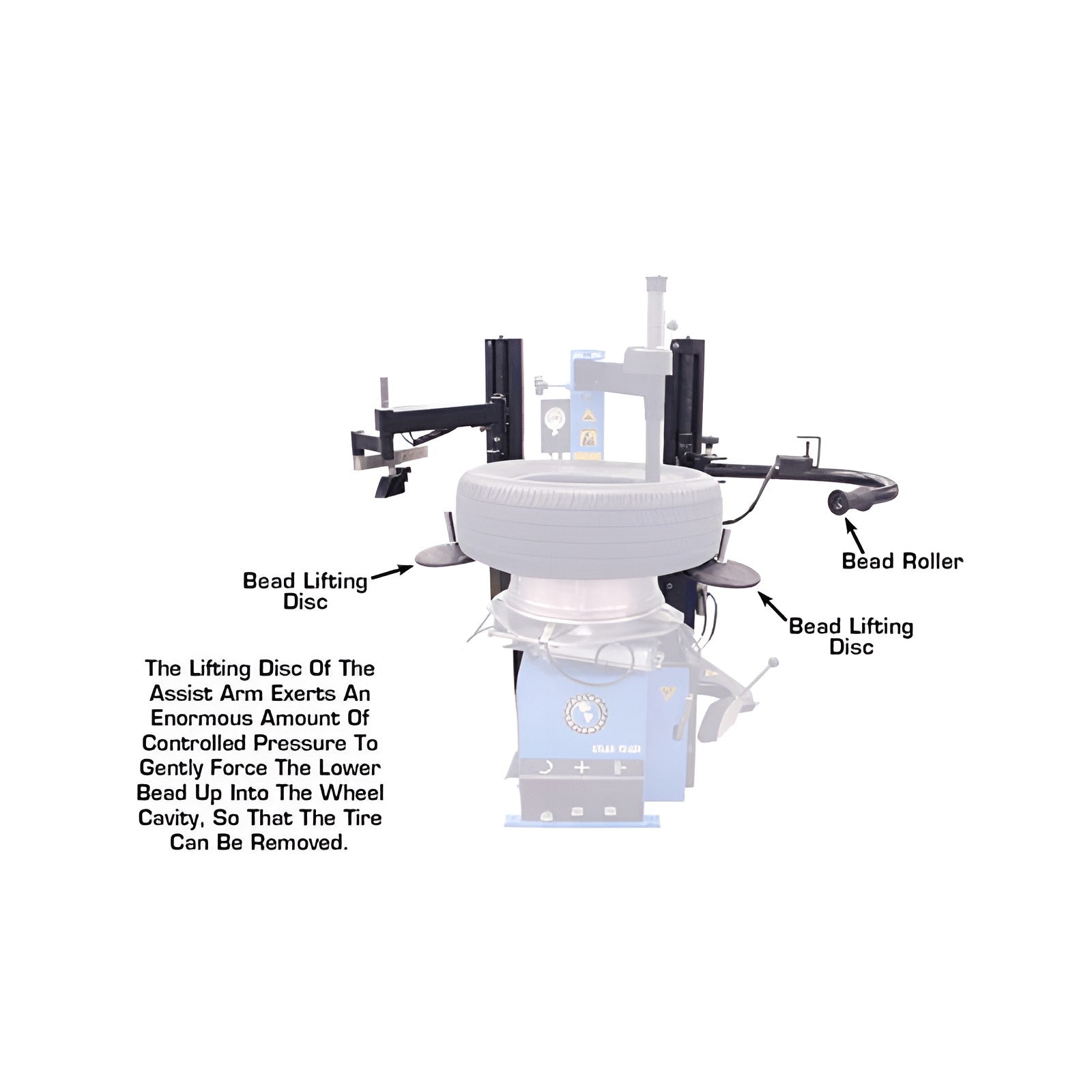 DAA-SA 200 Series Dual Assist Arms by Atlas Front View