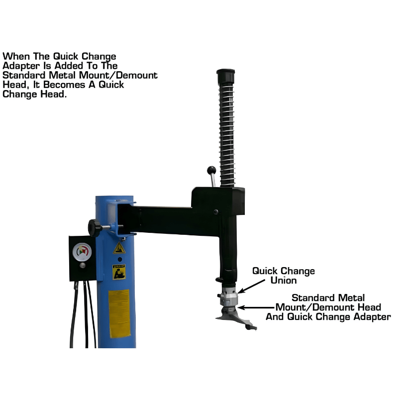 Atlas ATEATTC-QCHAK with Tire Changer Arm View