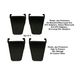 ATEATTC-SPJP Replacement Small Plastic Jaw Protectors - Set of 4 View