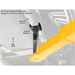 Atlas ATEATTDP-XSZ-7-6100 Frame Adapters - Adapter View Attach on the Lift