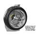 Atlas ATEATWB-MCXLTKT Wheel Balancer Motorcycle Adapter Kit - Wheel View