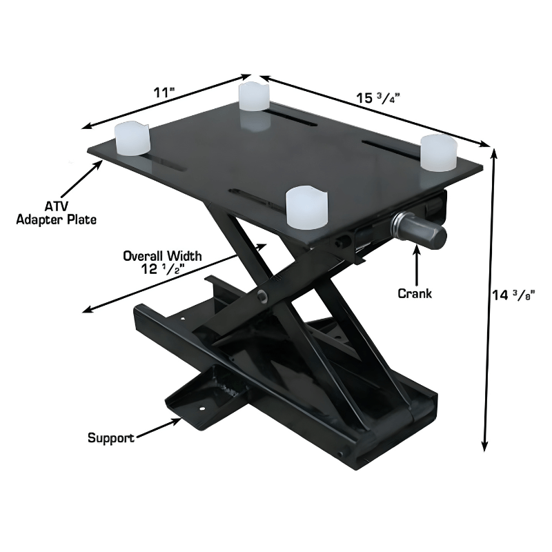 Atlas ATEHTBJ Dimensions View