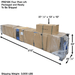 Atlas ATEXH-PRO12KA-KIT 12,000lbs Commercial 4-Post Lift with Alignment Kit Combo Package View