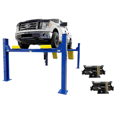 Atlas ATEXH-PRO14KCF-EXT-COMBO-FPD 14000 LB. Extra Long 4-Post Lift and RJ8 Combo View
